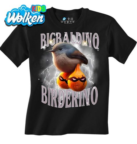 Obrázek produktu Dětské tričko Italský Brainrot Bigbaldino Birderino