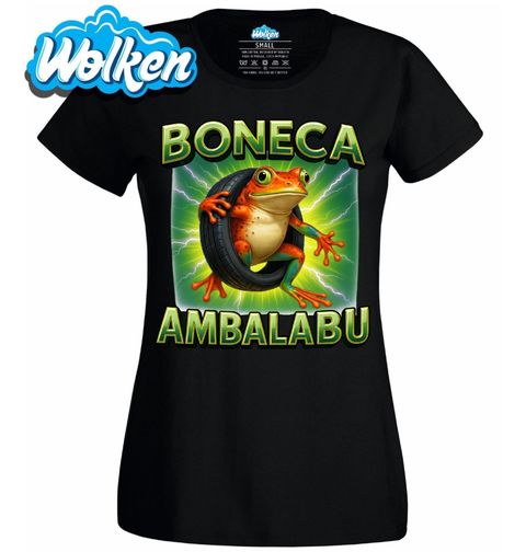 Obrázek produktu Dámské tričko Žába v Pneumatice Boneca Ambalabu