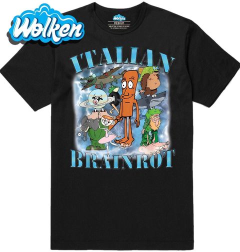 Obrázek produktu Pánské tričko Kreslené Postavičky Italian Brainrot