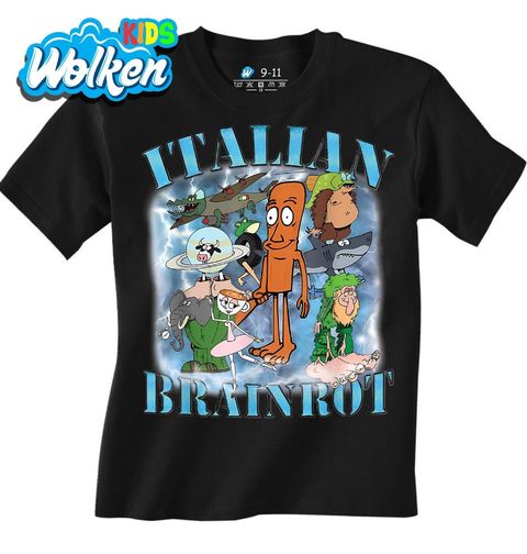 Obrázek produktu Dětské tričko Kreslené Postavičky Italian Brainrot