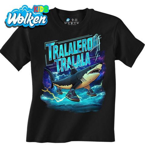 Obrázek produktu Dětské tričko Kosmický žralok Tralalero Tralala
