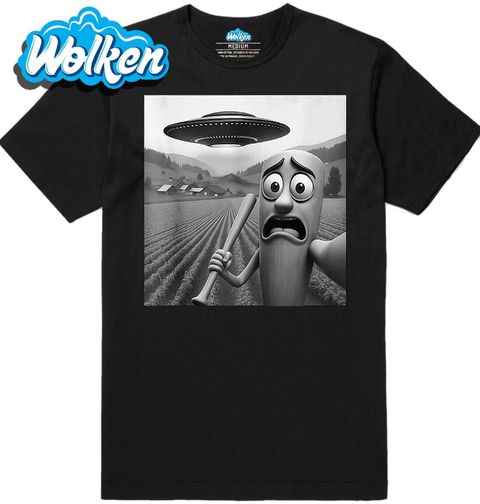 Obrázek produktu Pánské tričko Únos Tung Tung Tung Sahura UFO