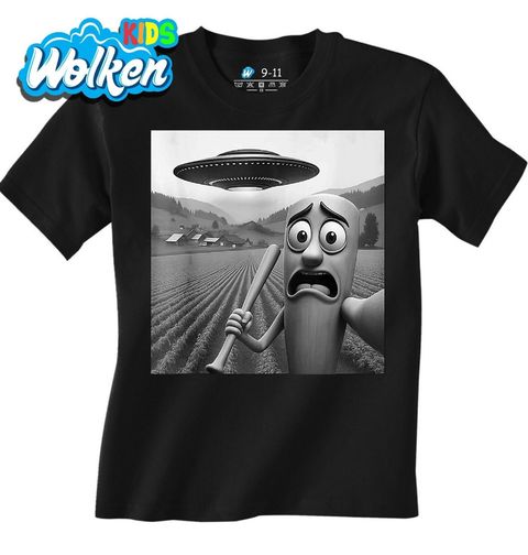 Obrázek produktu Dětské tričko Únos Tung Tung Tung Sahura UFO