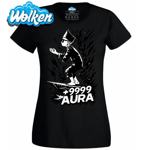 Obrázek produktu Dámské tričko +9999 Aura Farming Boy