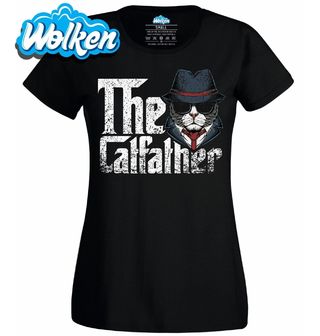 Dámské tričko The Catfather Kmotr Kočka z Podsvětí.jpg