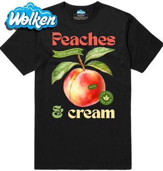 Pánské tričko Broskve a smetana Peaches & Cream.jpg