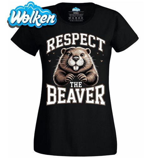 Obrázek produktu Dámské tričko Respektuj Bobra Respect the Beaver