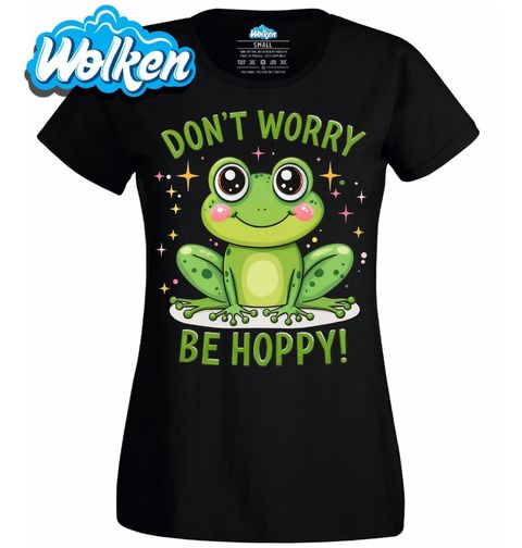 Obrázek produktu Dámské tričko Žába Don't Worry Be Hoppy