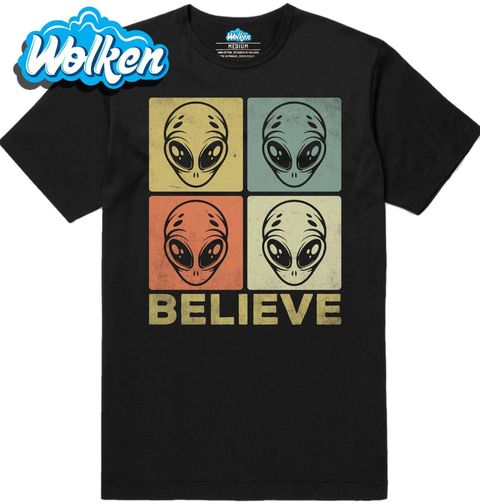 Obrázek produktu Pánské tričko Věř v Mimozemšťany BELIEVE