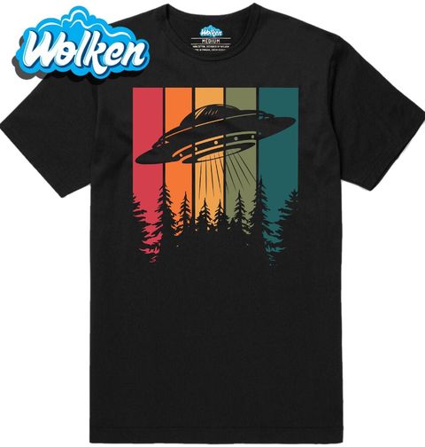 Obrázek produktu Pánské tričko Retro Létající talíř UFO