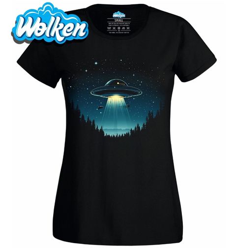Obrázek produktu Dámské tričko Vesmírná hlídka UFO