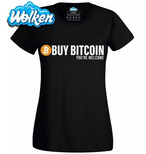 Obrázek produktu Dámské tričko Kup Bitcoin Nemáš zač