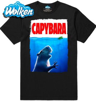 Pánské tričko Kapybara Čelisti z hlubin Jaws.jpg