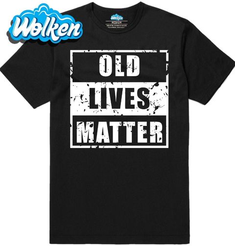 Obrázek produktu Pánské tričko Na životech seniorů záleží Old Lives Matter