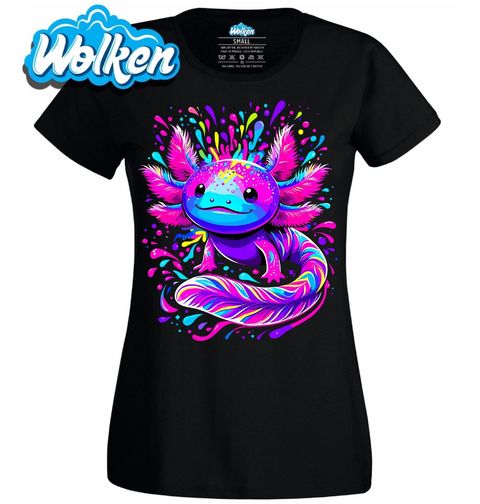 Obrázek produktu Dámské tričko Neonový Axolotl mexický