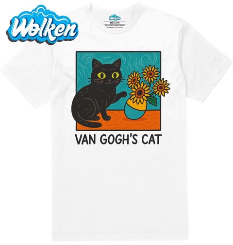 Obrázek produktu Pánské tričko Kočka Vincenta van Gogha
