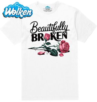 Pánské tričko  Krásně Zlomená Růže Beautifully Broken.jpg