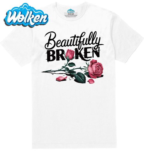 Obrázek produktu Pánské tričko Krásně Zlomená Růže Beautifully Broken