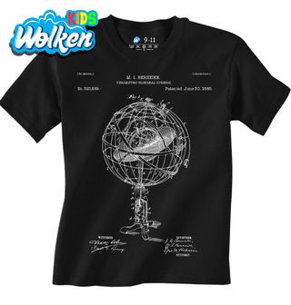 Dětské tričko Sférický astroláb Patent M. L. Berneike.jpg