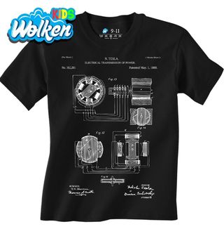 Dětské tričko Elektropohon Patent N. Tesla.jpg