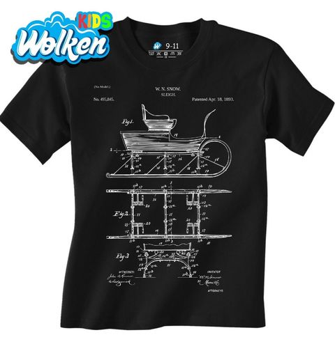 Obrázek produktu Dětské tričko Sáně Patent W. N. Snow