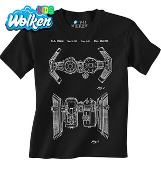 Dětské tričko Stíhačka Darth Vadera Patent G. W. Lucas.jpg