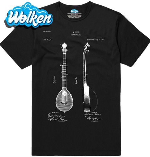 Obrázek produktu Pánské tričko Mandolína Patent A. Bini
