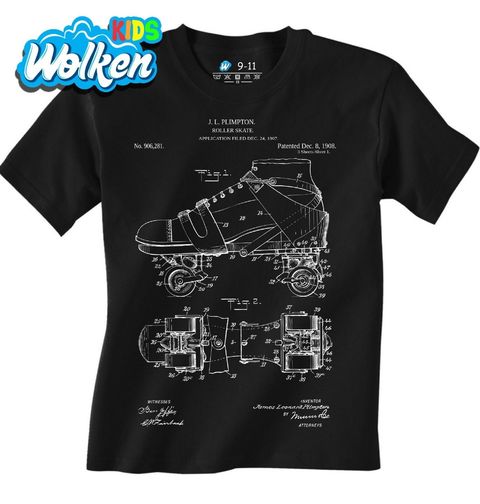 Obrázek produktu Dětské tričko Kolečkové Brusle Patent J. L. Plimpton