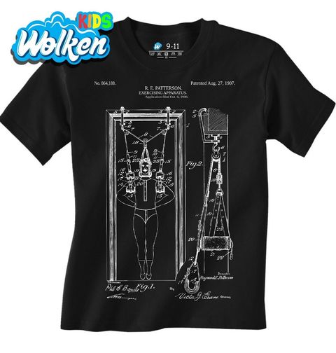 Obrázek produktu Dětské tričko Posilovací Stroj Patent R. E. Patterson