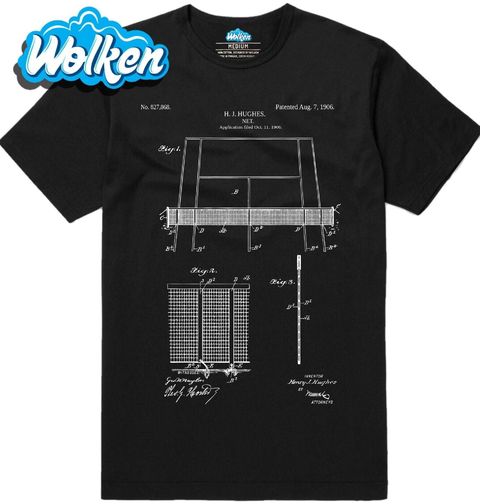 Obrázek produktu Pánské tričko Tenisová Síť Patent H. J. Hughes