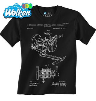 Dětské tričko Sklízecí Stroj Patent A. Gordon & spol.jpg