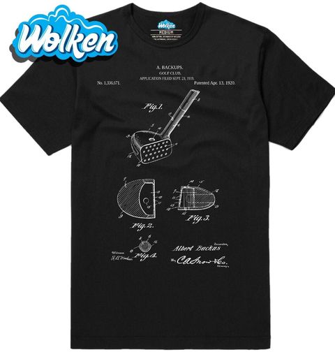 Obrázek produktu Pánské tričko Golfová Hůl Patent A. Backus