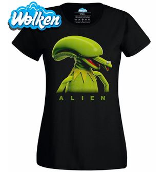 Dámské tričko Žabí Vetřelec Kermit.jpg