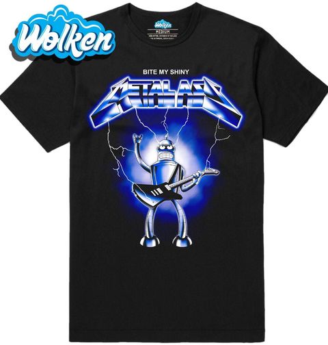Obrázek produktu Pánské tričko Metalový Robot Bender Bite my shiny metal ass