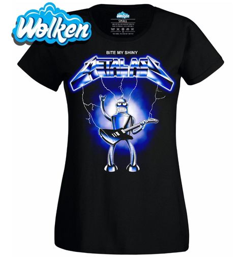 Obrázek produktu Dámské tričko Metalový Robot Bender Bite my shiny metal ass