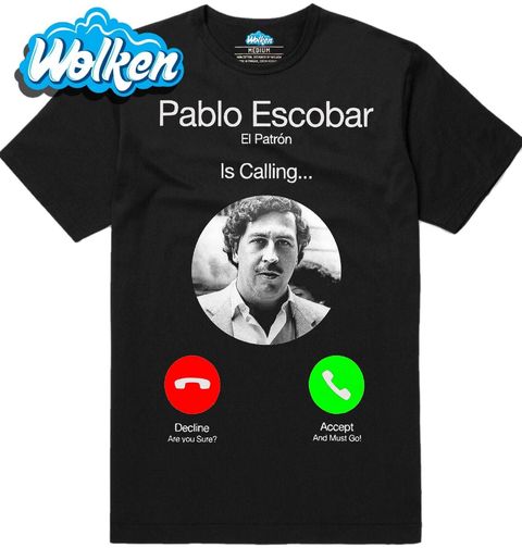 Obrázek produktu Pánské tričko Pablo Escobar volá Phone Call