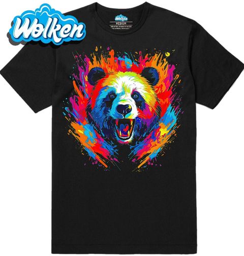 Obrázek produktu Pánské tričko Divoká Panda v Barvách