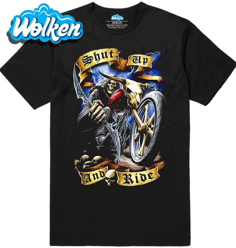 Obrázek produktu Pánské tričko Zmlkni a Jeď Shut up and Ride 