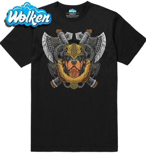 Obrázek produktu Pánské tričko Válečný Viking Rotvajler