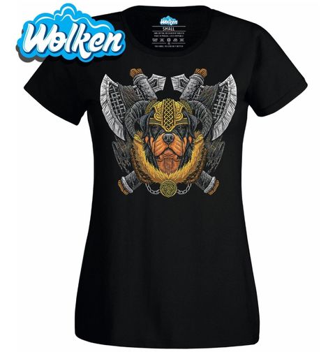 Obrázek produktu Dámské tričko Válečný Viking Rotvajler