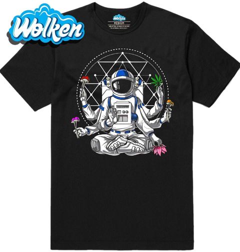 Obrázek produktu Pánské tričko Medititující Kosmonaut
