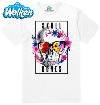 Pánské tričko  Skull Bones Lebka a Kosti.jpg