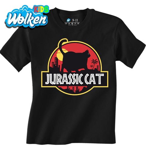 Obrázek produktu Dětské tričko Jurská Kočka Jurassic Cat