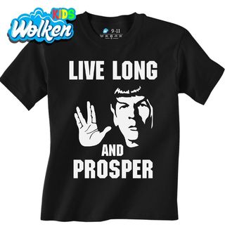 Dětské tričko Žij dlouho a blaze Star Trek.jpg
