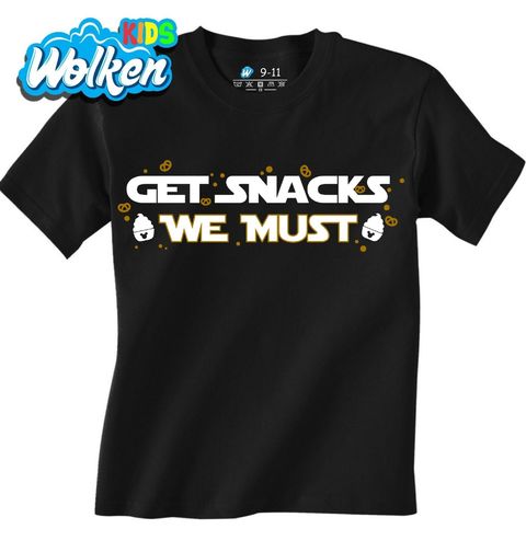 Obrázek produktu Dětské tričko Síla snacků Get snacks we must