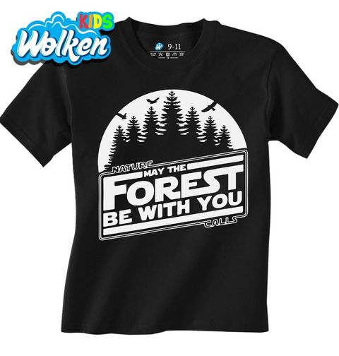 Obrázek produktu Dětské tričko Síla lesa ať je s tebou Star Wars