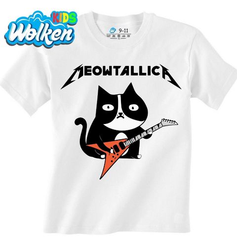 Obrázek produktu Dětské tričko Metalová Kočka Meowtallica