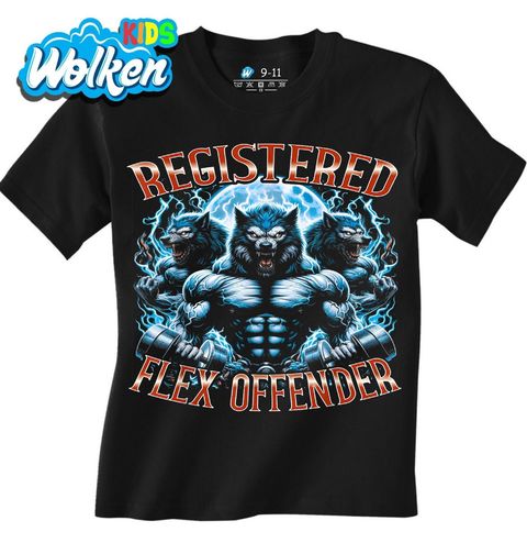 Obrázek produktu Dětské tričko Registrovaný Flexer Registered Flex Offender
