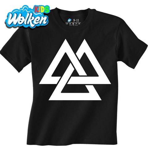 Obrázek produktu Dětské tričko Valknut Symbol padlých Vikingů