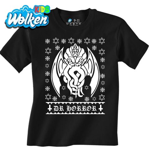 Obrázek produktu Dětské tričko Dr. Horror Vánoční Cthulhu